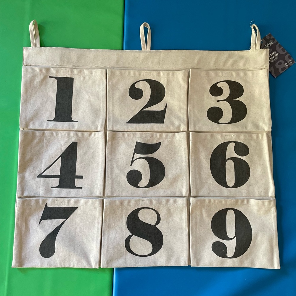 Canvas Wall Hanger/Organizer